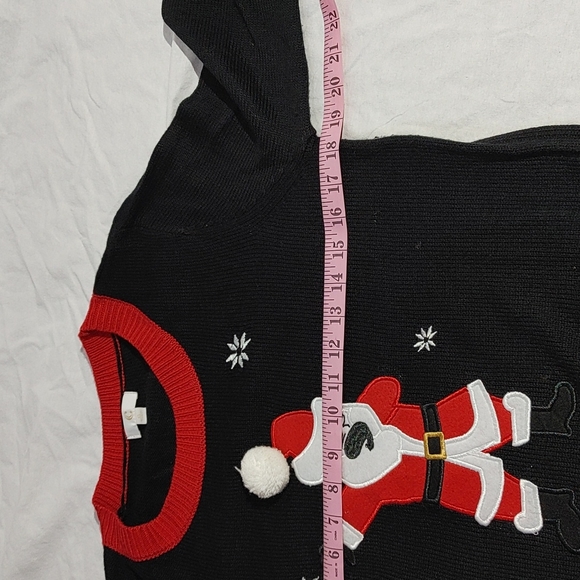 Charming Charlie Dabbing Santa Sweater - Picture 6 of 8